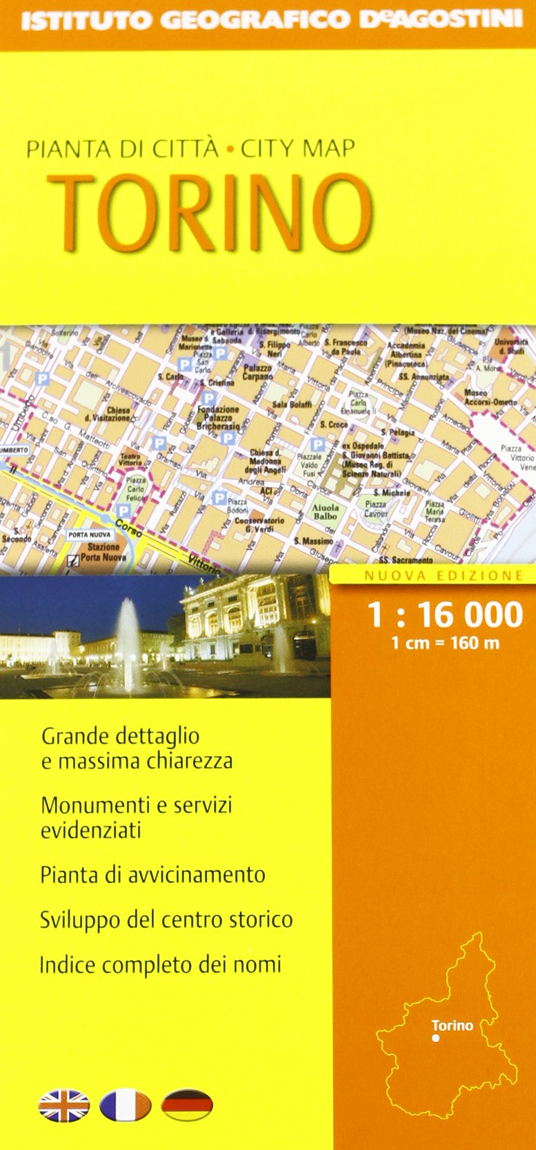 Torino 1:16.000 (Piante di città d'Italia) Leisure, Home & Garden