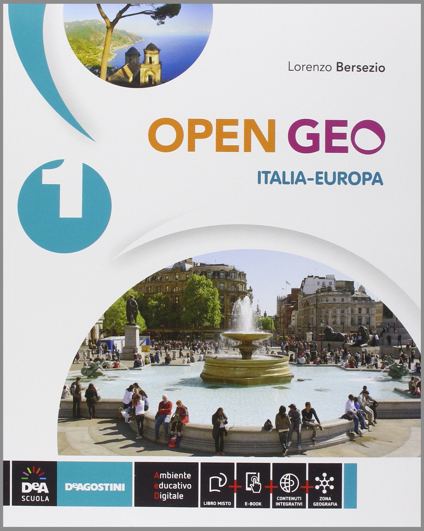 Open Geo. Regioni d'Italia-Atlante geo-storia-Cittadinanza. Per la Scuola media. Con e-book. Con espansione online. Italia-Europa (Vol. 1) Natural Sciences