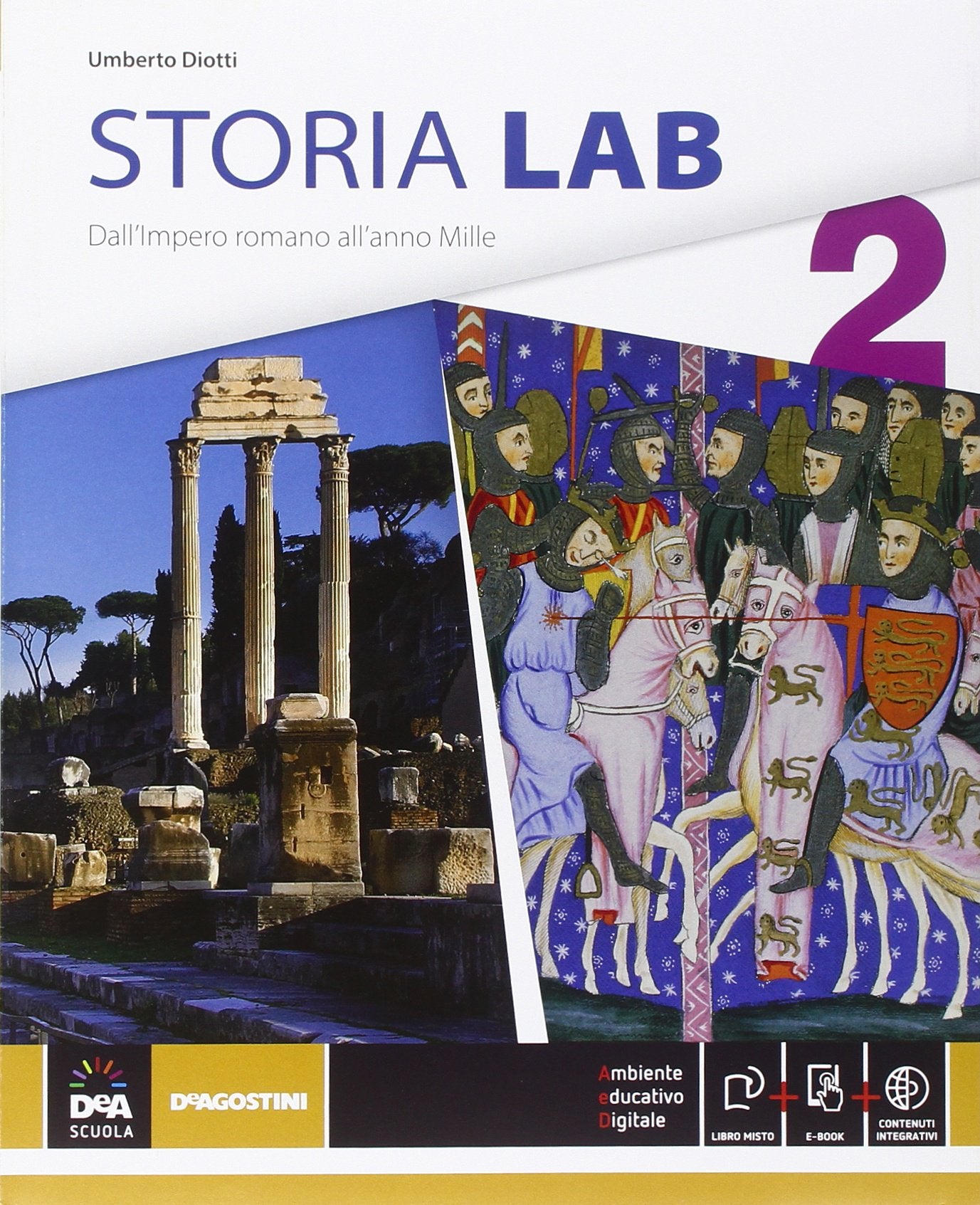 Storia lab. Per le Scuole superiori. Con e-book. Con espansione online. Dall'impero romano all'anno Mille (Vol. 2) Professional & Reference Books
