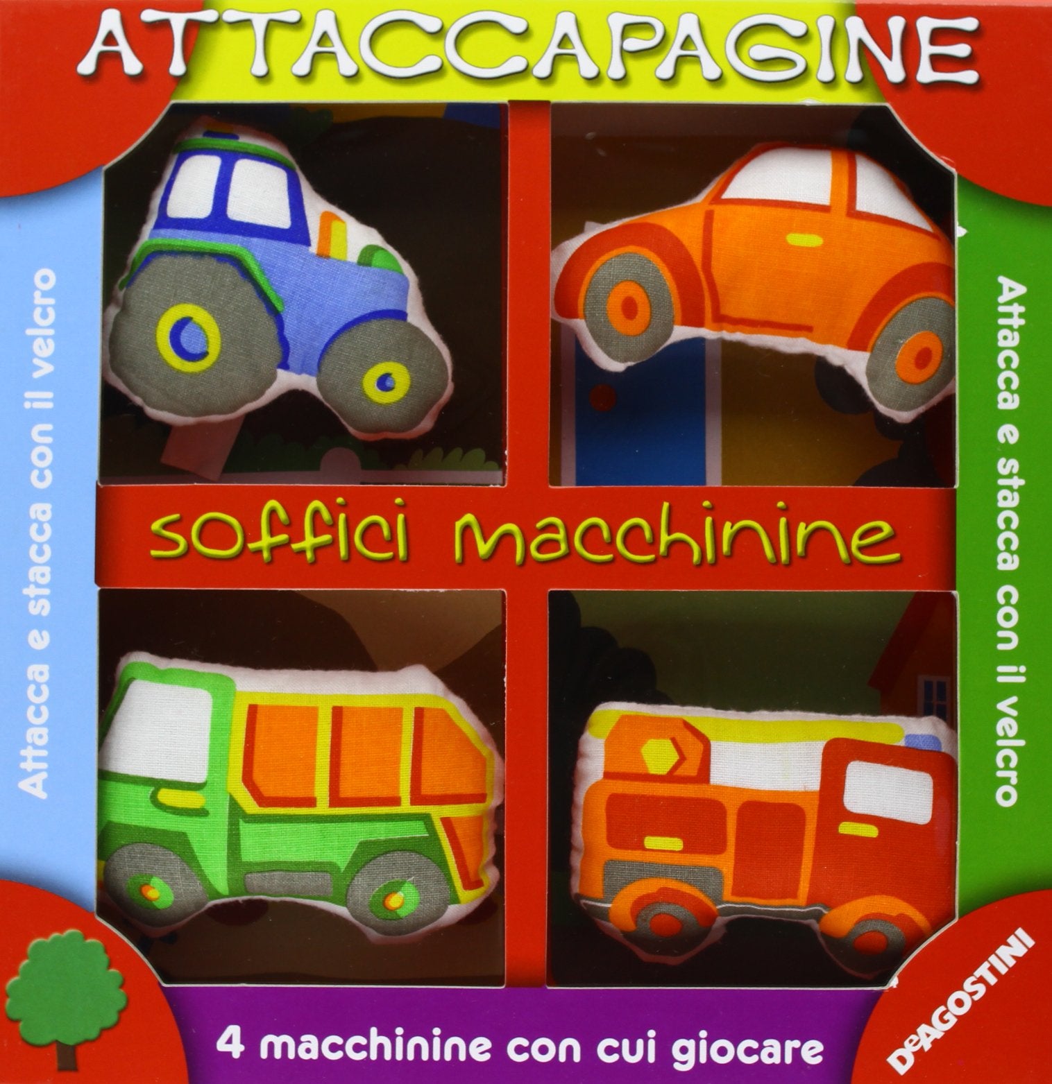 Soffici macchinine. Attaccapagine. Ediz. illustrata. Con gadget book