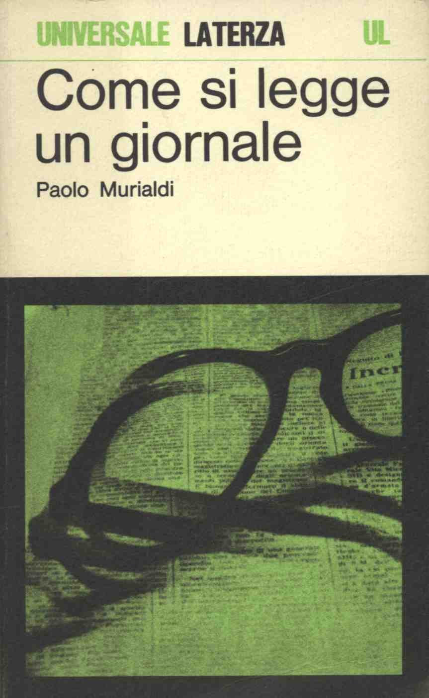 Come si legge un giornale book