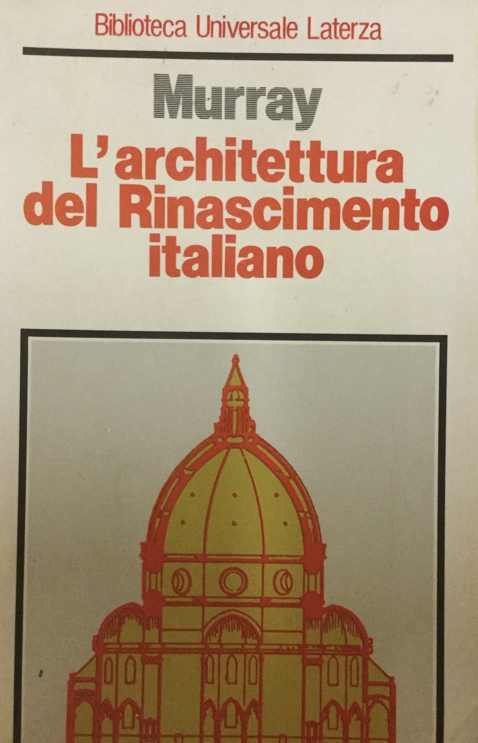 L'architettura del Rinascimento italiano book