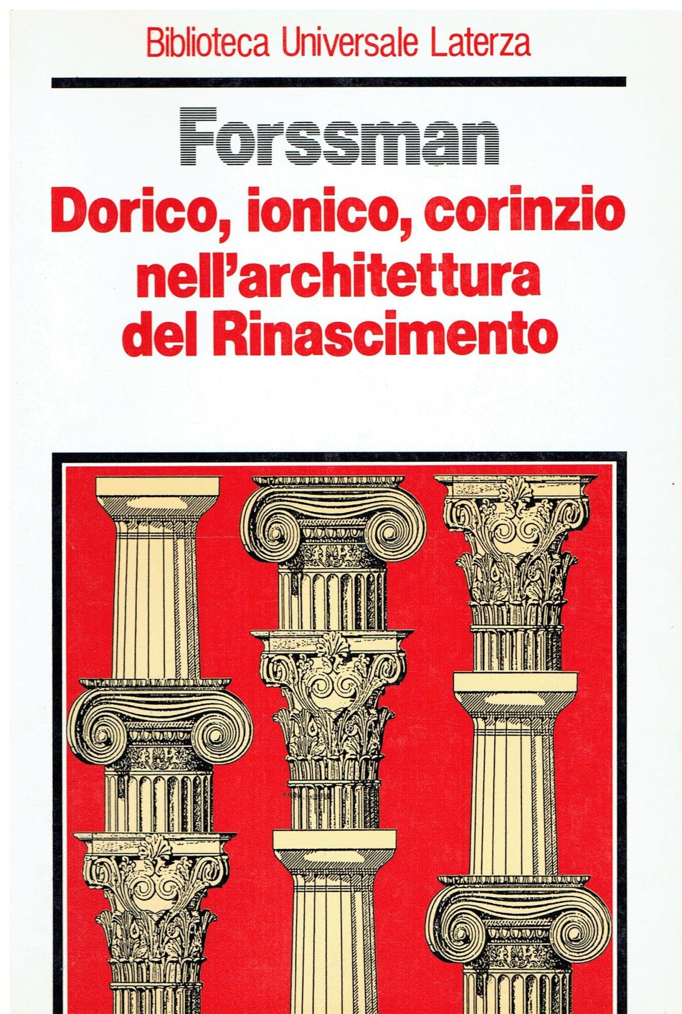 Dorico, ionico, corinzio nell'architettura del Rinascimento book
