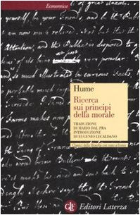 Ricerca sui principi della morale. Testo inglese a fronte (Economica Laterza) Philosophy