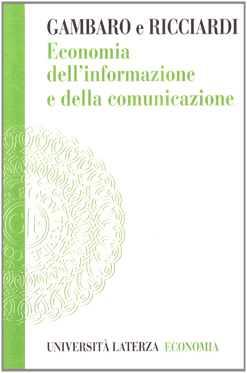 Economia dell'informazione e della comunicazione Reference Books