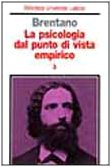 La psicologia dal punto di vista empirico (Vol. 3) (Biblioteca universale Laterza) Books