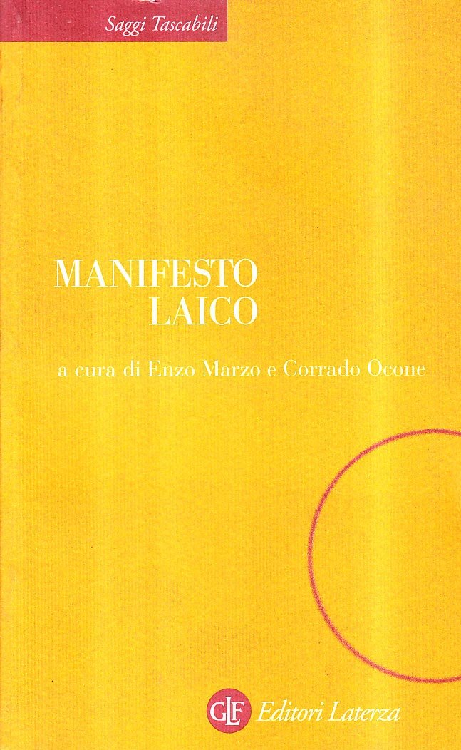 Manifesto laico (Saggi tascabili Laterza) Books