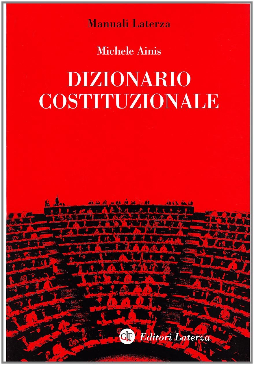 Dizionario costituzionale (Manuali Laterza) Law