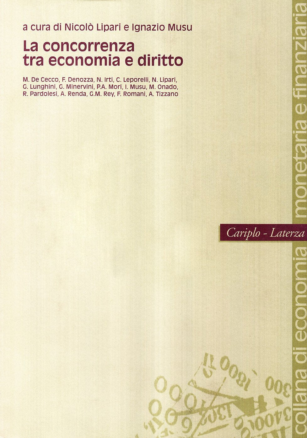La concorrenza tra economia e diritto (Economia monetaria e finanziaria) Business, Finance & Career