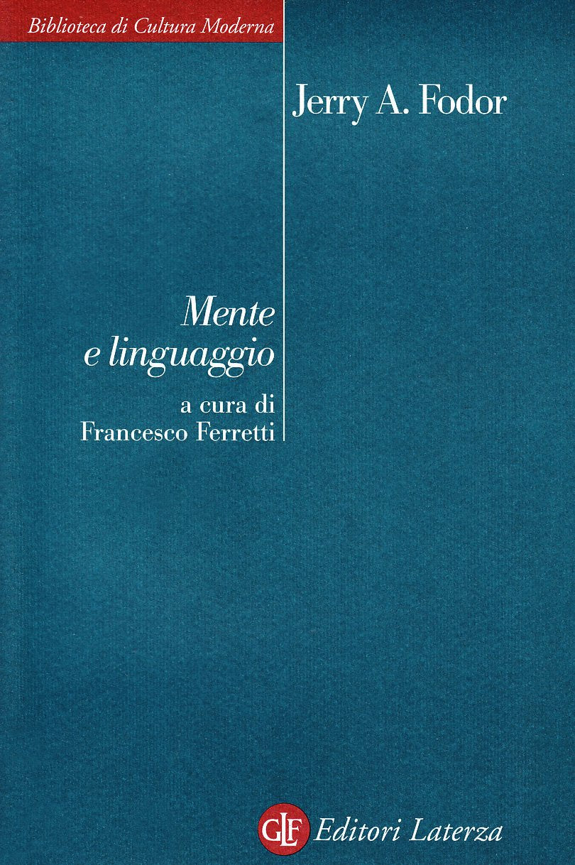 Mente e linguaggio (Biblioteca di cultura moderna) Social Sciences