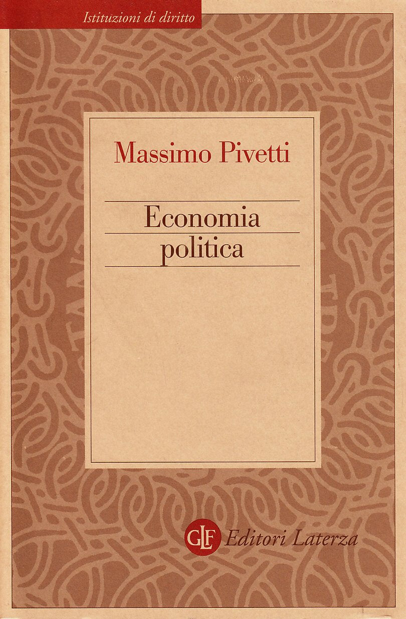 Product Image: Economia politica