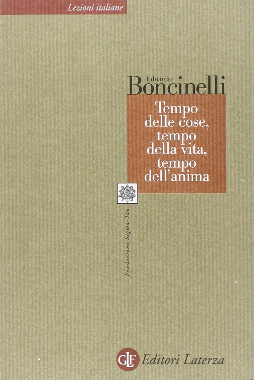 Tempo delle cose, tempo della vita, tempo dell'anima book