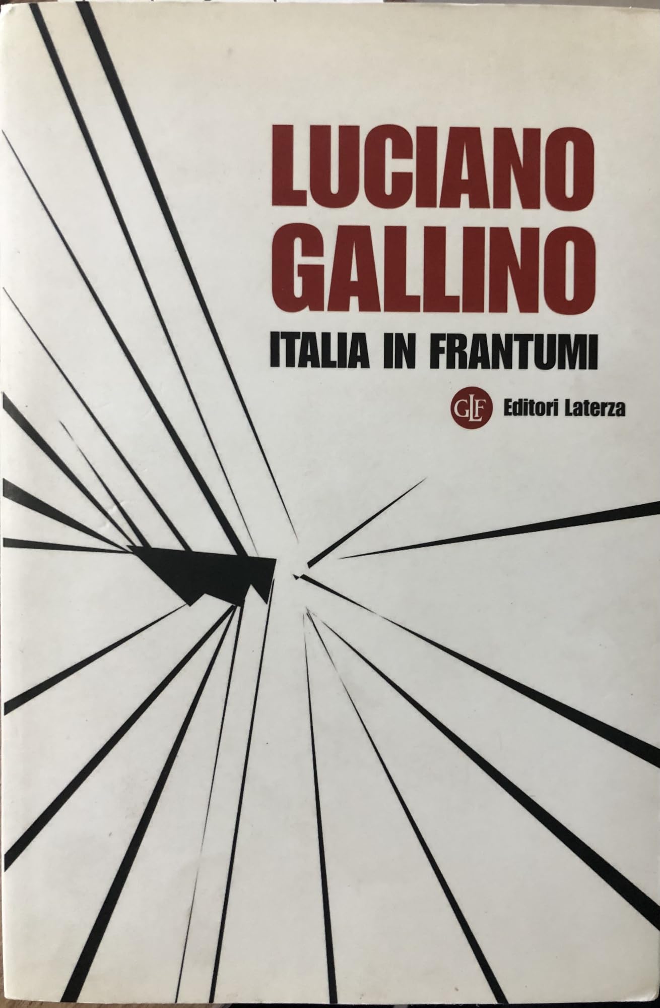 Italia in frantumi book