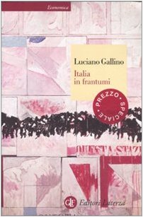 Italia in frantumi book