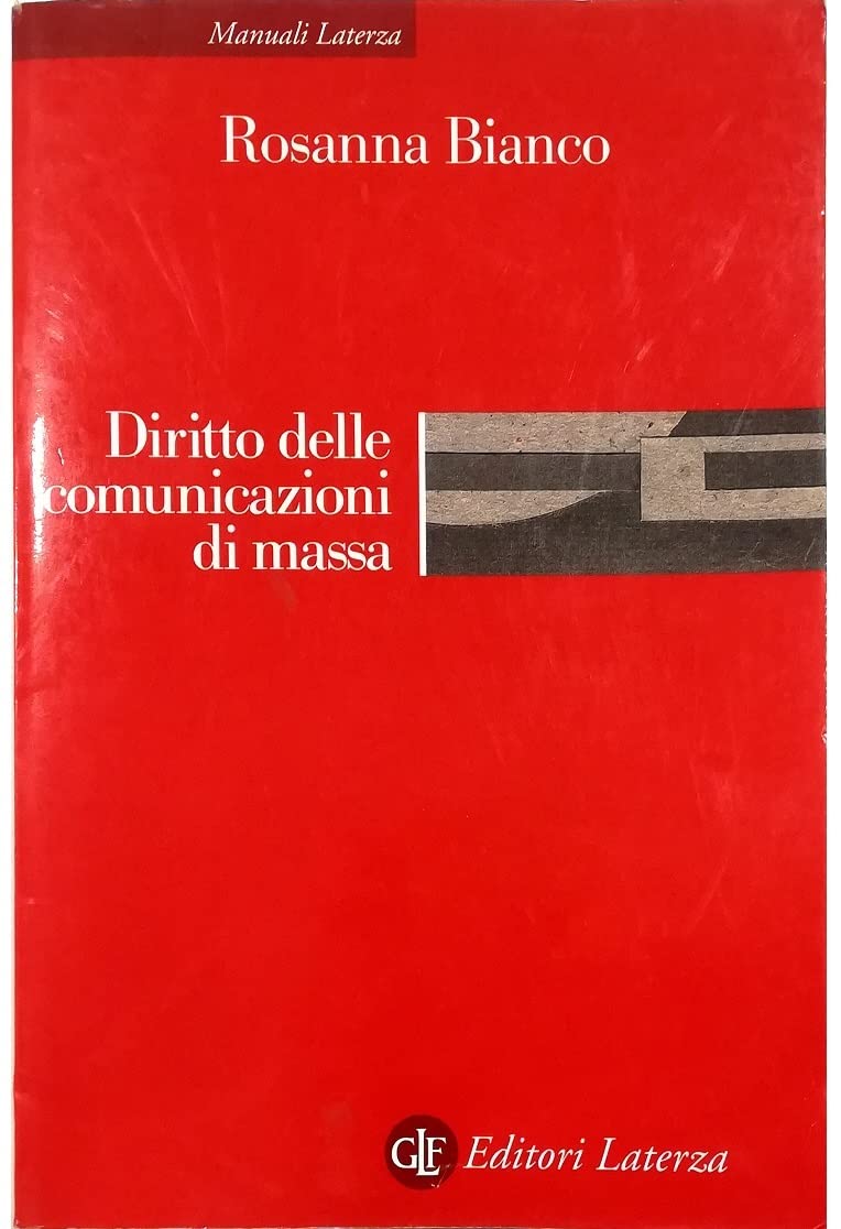 Diritto delle comunicazioni di massa Law