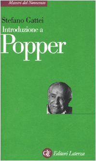 Introduzione a Popper (Maestri del Novecento Laterza) Philosophy