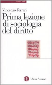 Prima lezione di sociologia del diritto book