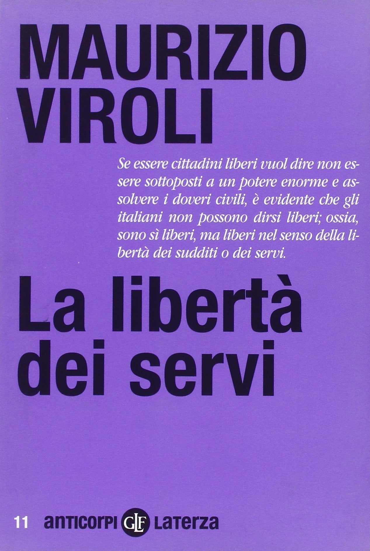 La libertà dei servi book