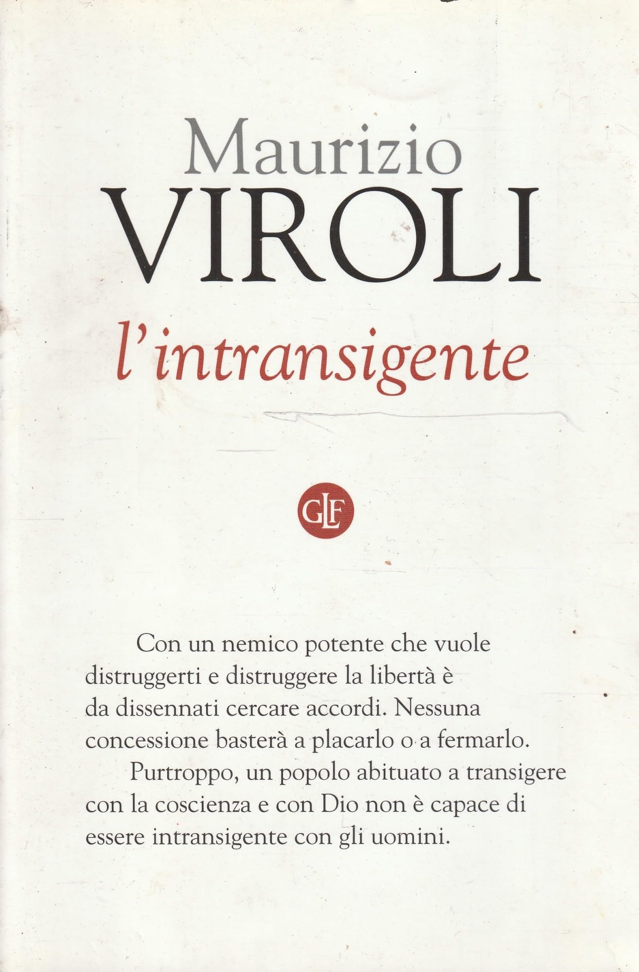 L' intransigente book