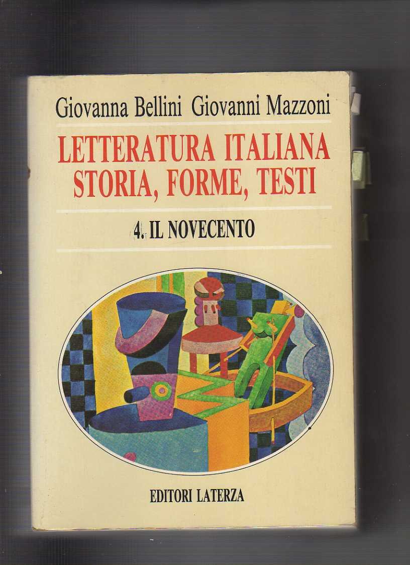 Letteratura Italiana. Storia, Forme cd
