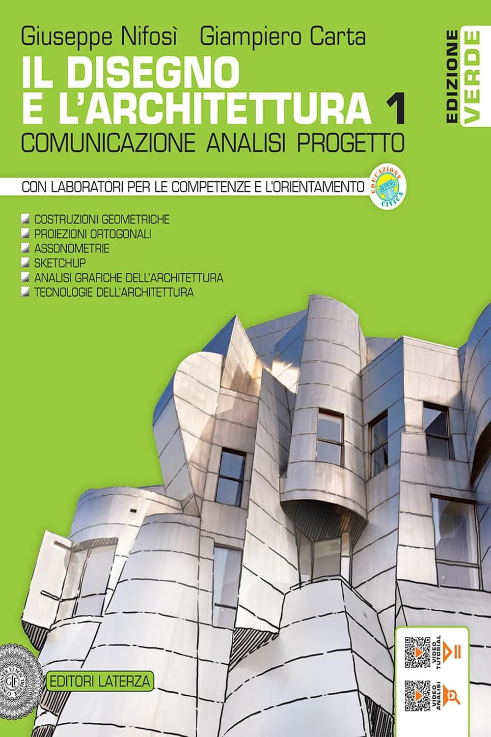 Il disegno e l'architettura. Ediz. verde. Comunicazione, analisi, progetto. Per le Scuole superiori (Vol. 1) (Collezione scolastica) Professional & Reference Books