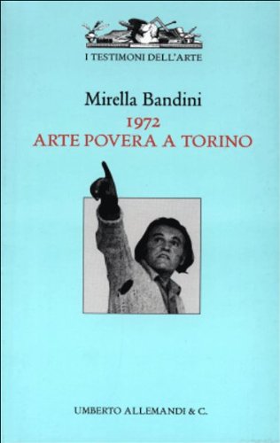 1972 Arte Povera a Torino book