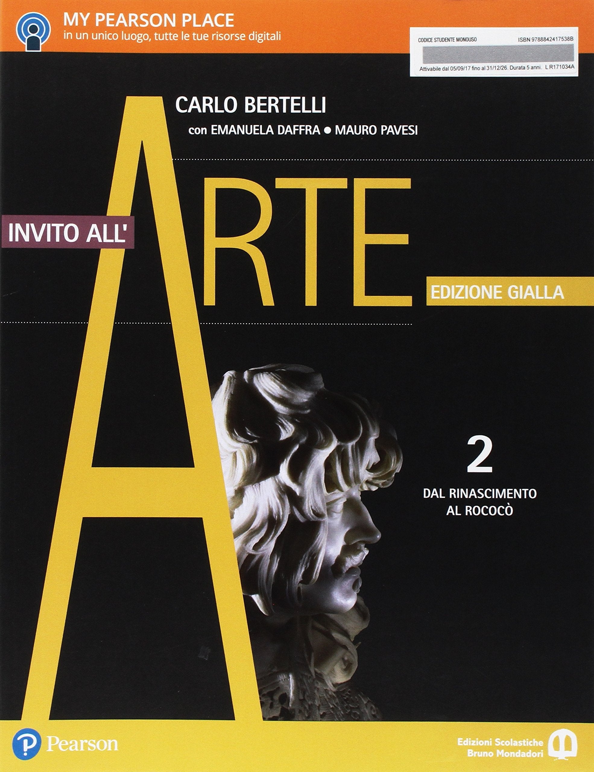 Invito all'arte. Ediz. gialla. Per le Scuole superiori. Con e-book. Con espansione online. Dal rinascimento al rococò (Vol. 2) book