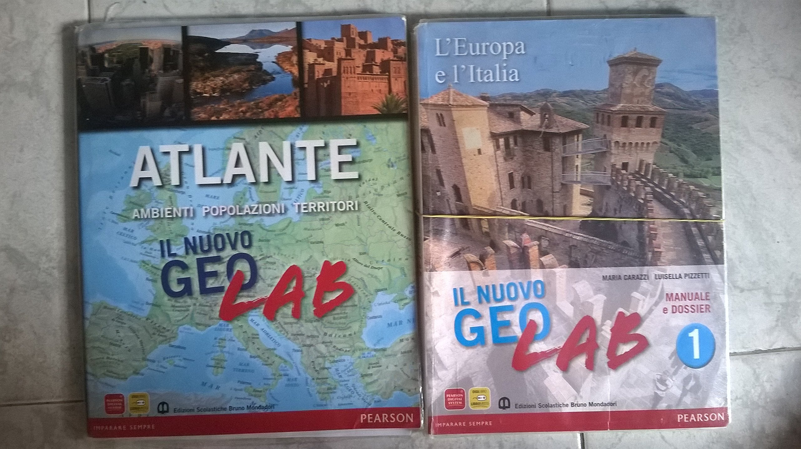 Nuovo Geolab. Dossier-Carte mute-Atlante. Per la Scuola media. Con espansione online (Vol. 1) Professional & Reference Books