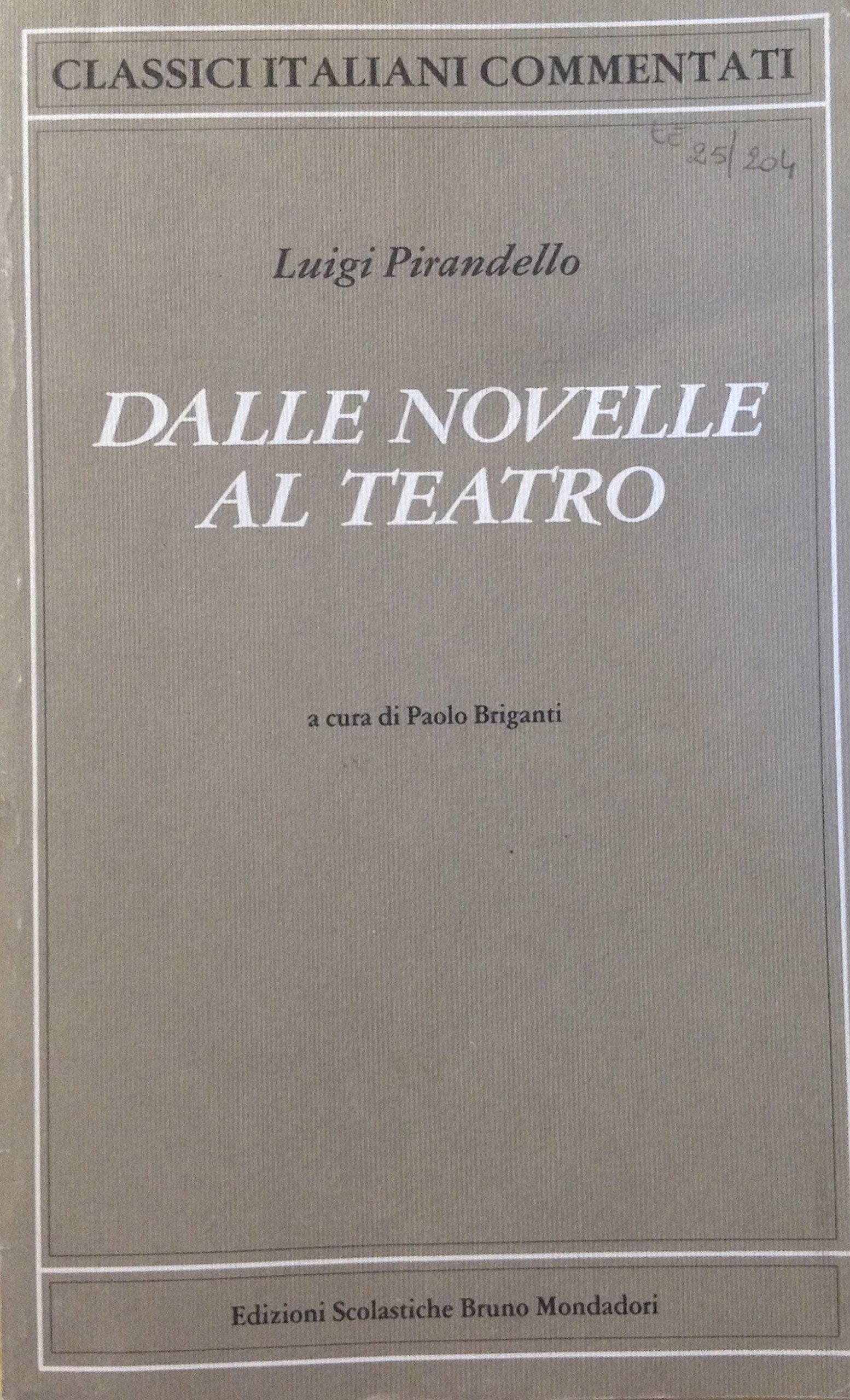 Dalle novelle al teatro book