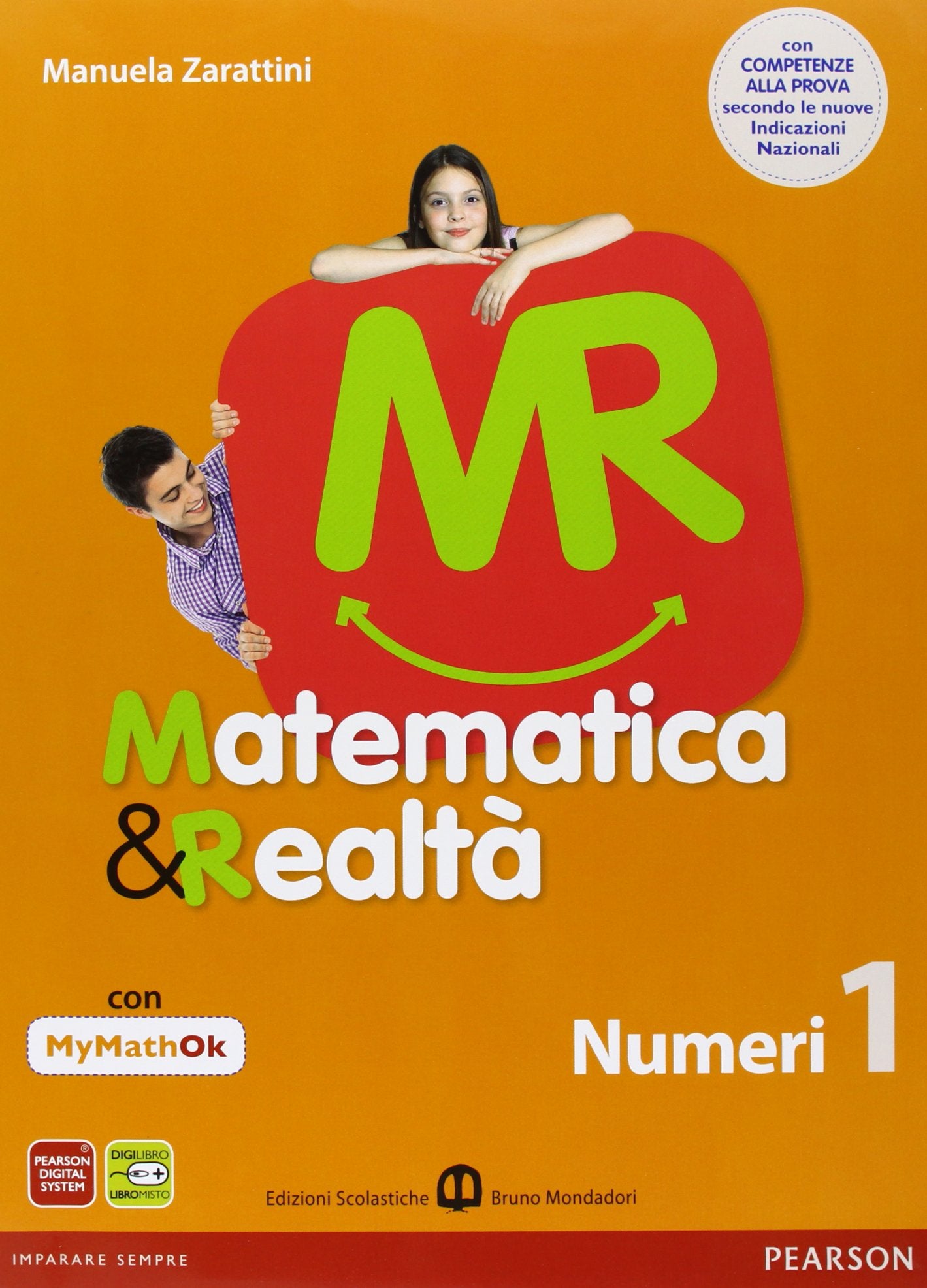 Matematica e realtà. Con N1/F1-MyMathOK-Competenze. Per la Scuola media. Con DVD. Con espansione online (Vol. 1) book