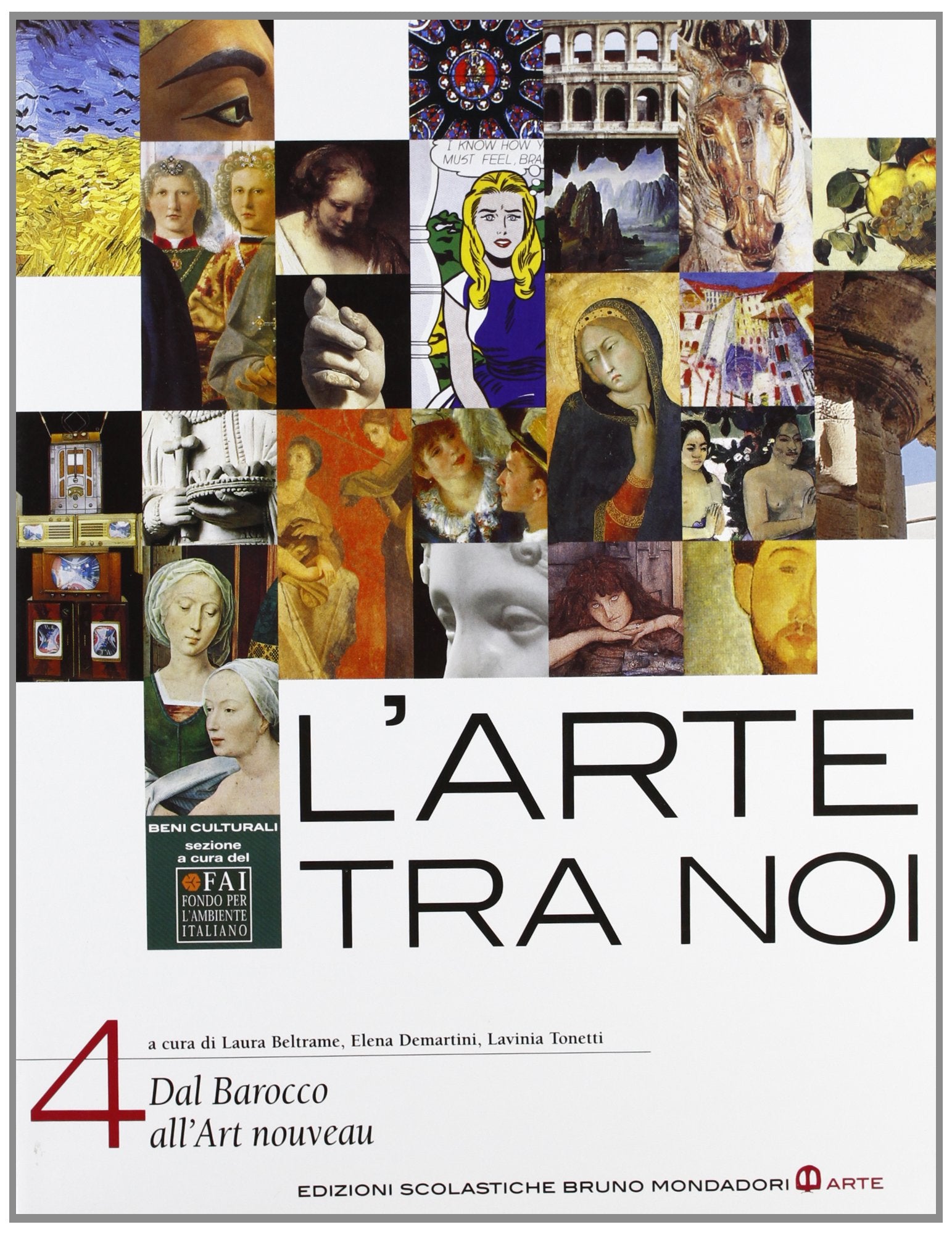 L'arte tra noi. Per le Scuole superiori. Dal barocco all'art nouveau (Vol. 4) Professional & Reference Books
