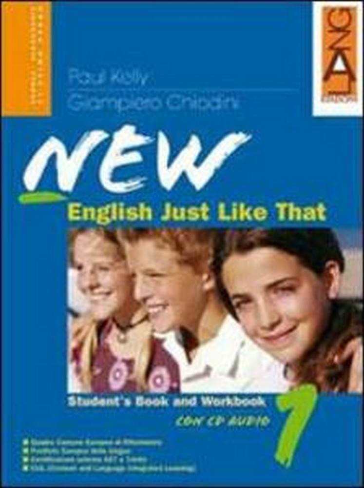 New english just like that. Student's book-Workbook. Per la Scuola media. Con CD Audio. Con espansione online (Vol. 1) Study Guides
