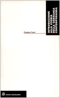 Introduzione alla storia della Germania contemporanea book