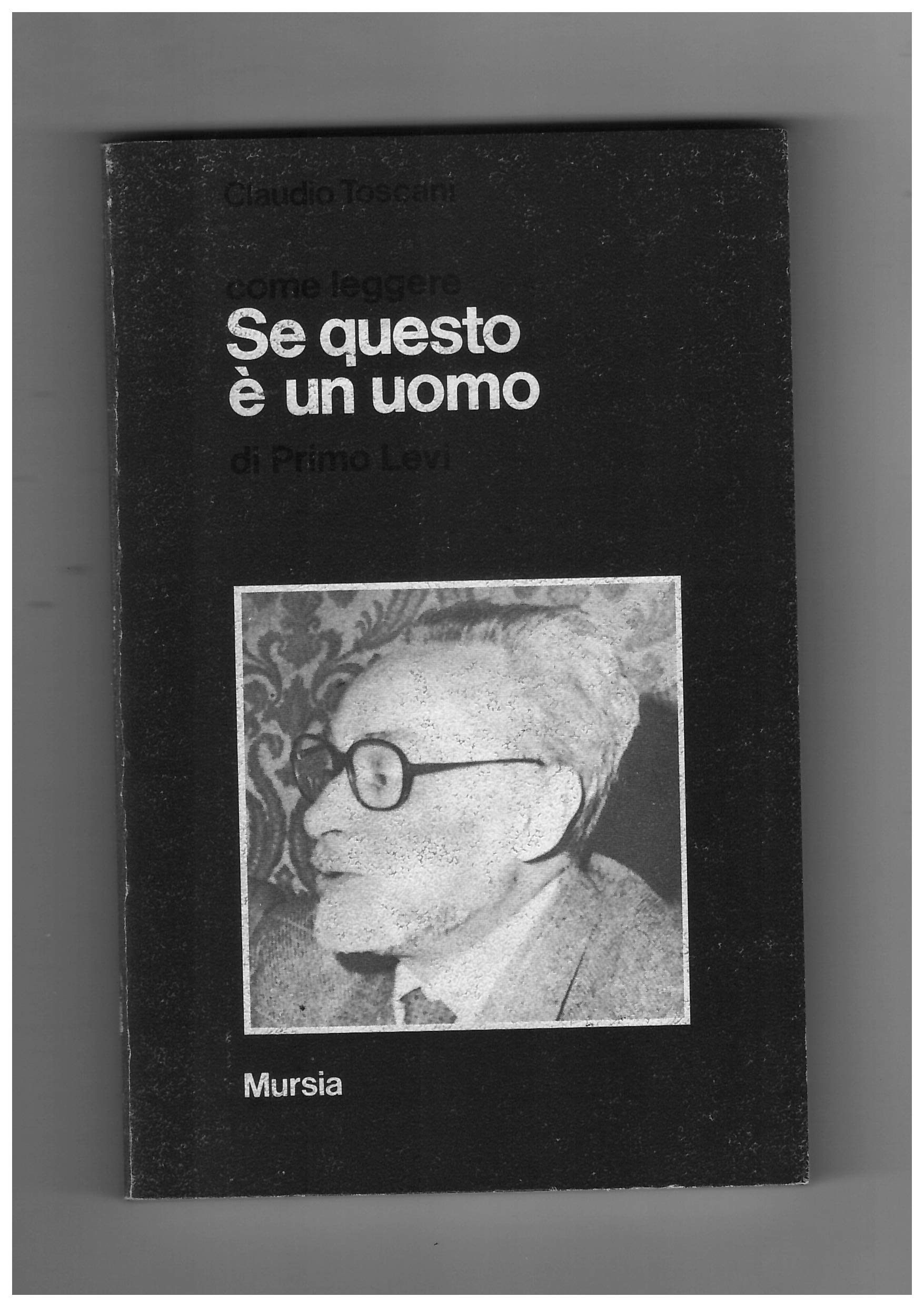 Come leggere: Se questo e un uomo Contemporary literature