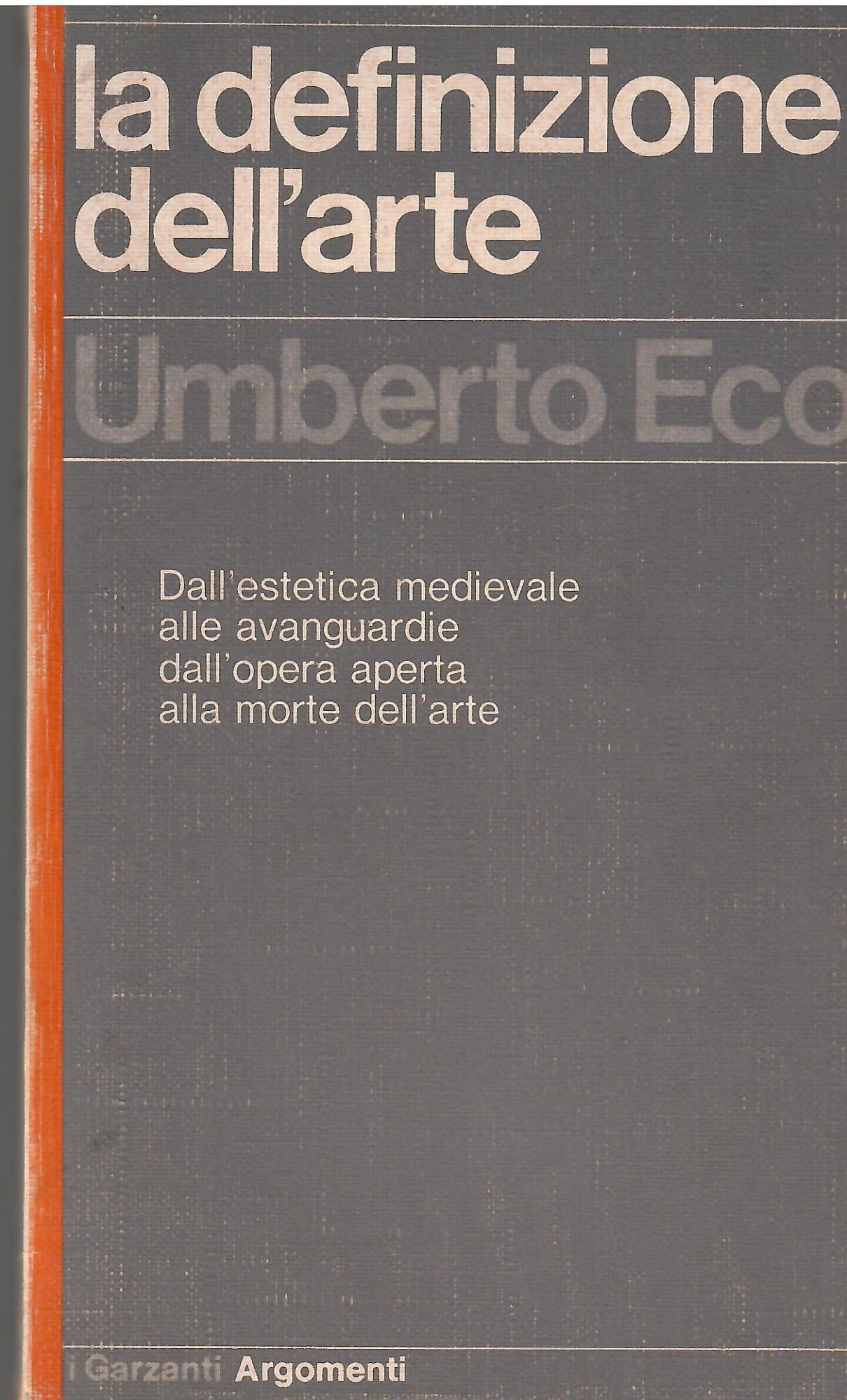 La definizione dell'arte (Grande Universale Mursia) Film, Art & Culture