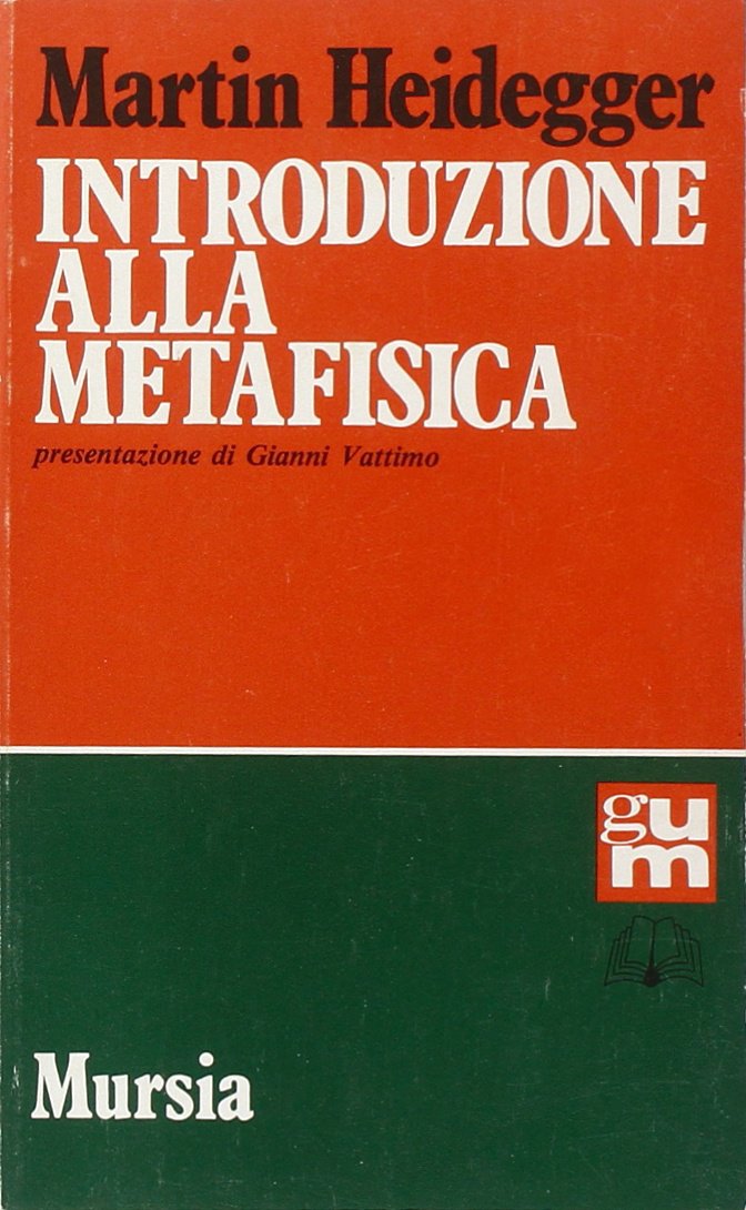 Introduzione alla metafisica (Grande Universale Mursia) Philosophy