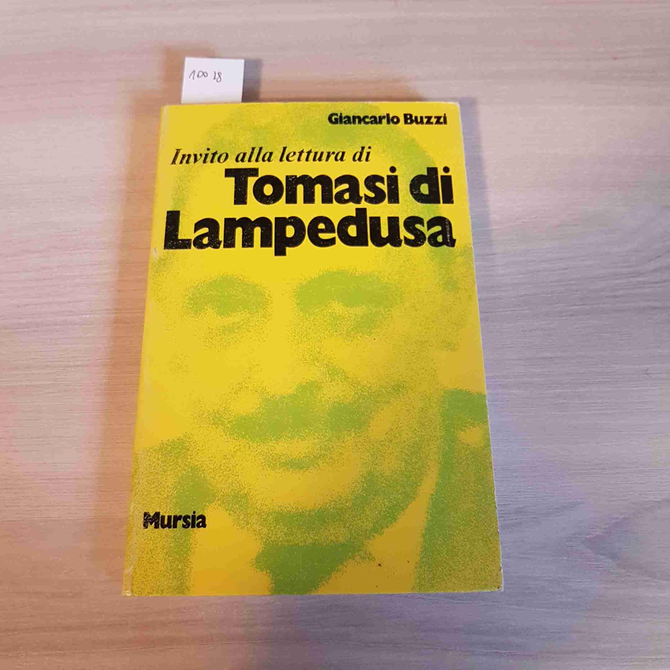 Invito Alla Lettura: Invito Alla Lettura DI Tomasi DI Lampedusa book