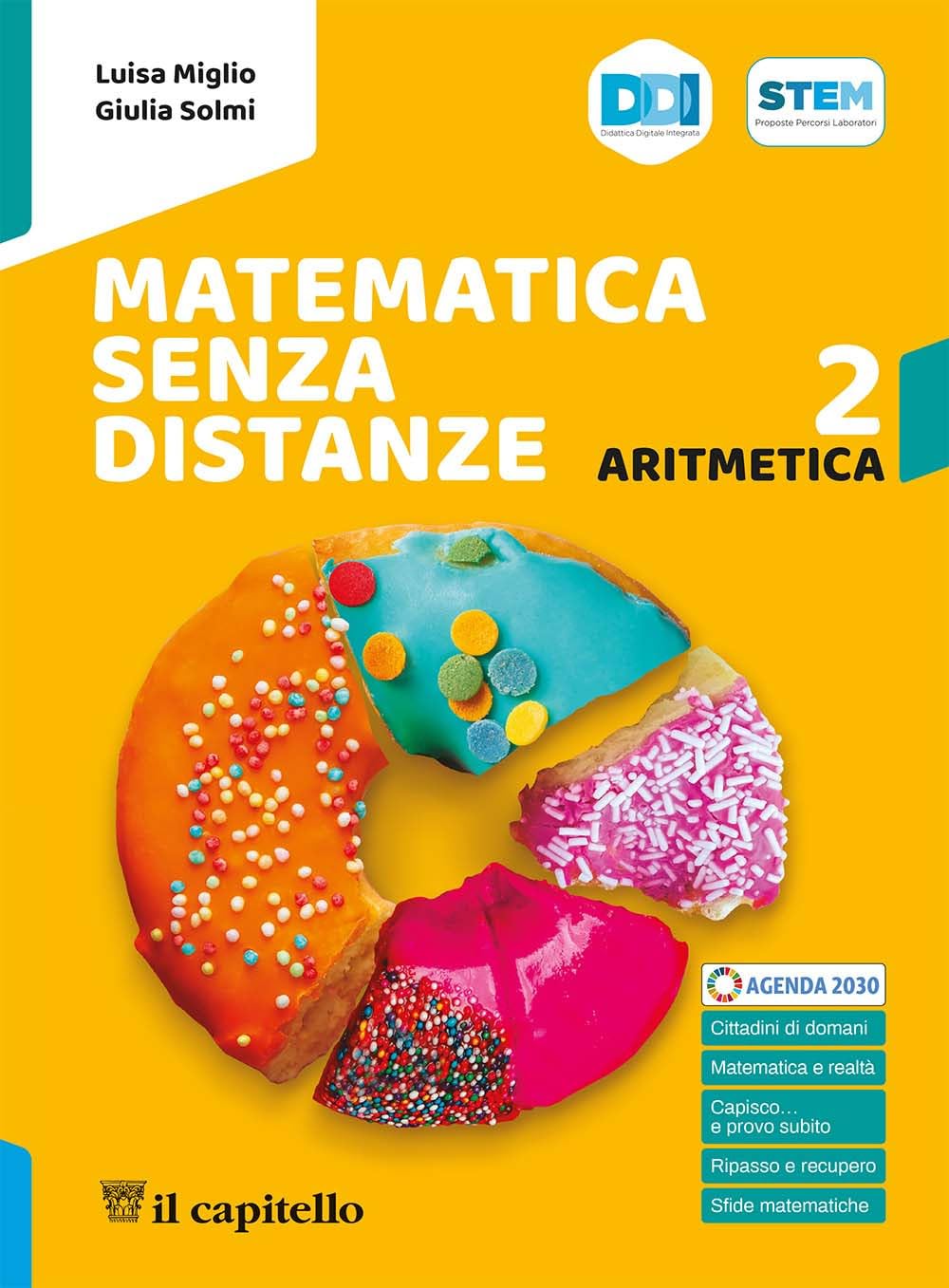 Matematica senza distanze. Con Aritmetica, Geometria. Per la Scuola media. Con e-book. Con espansione online (Vol. 2) book