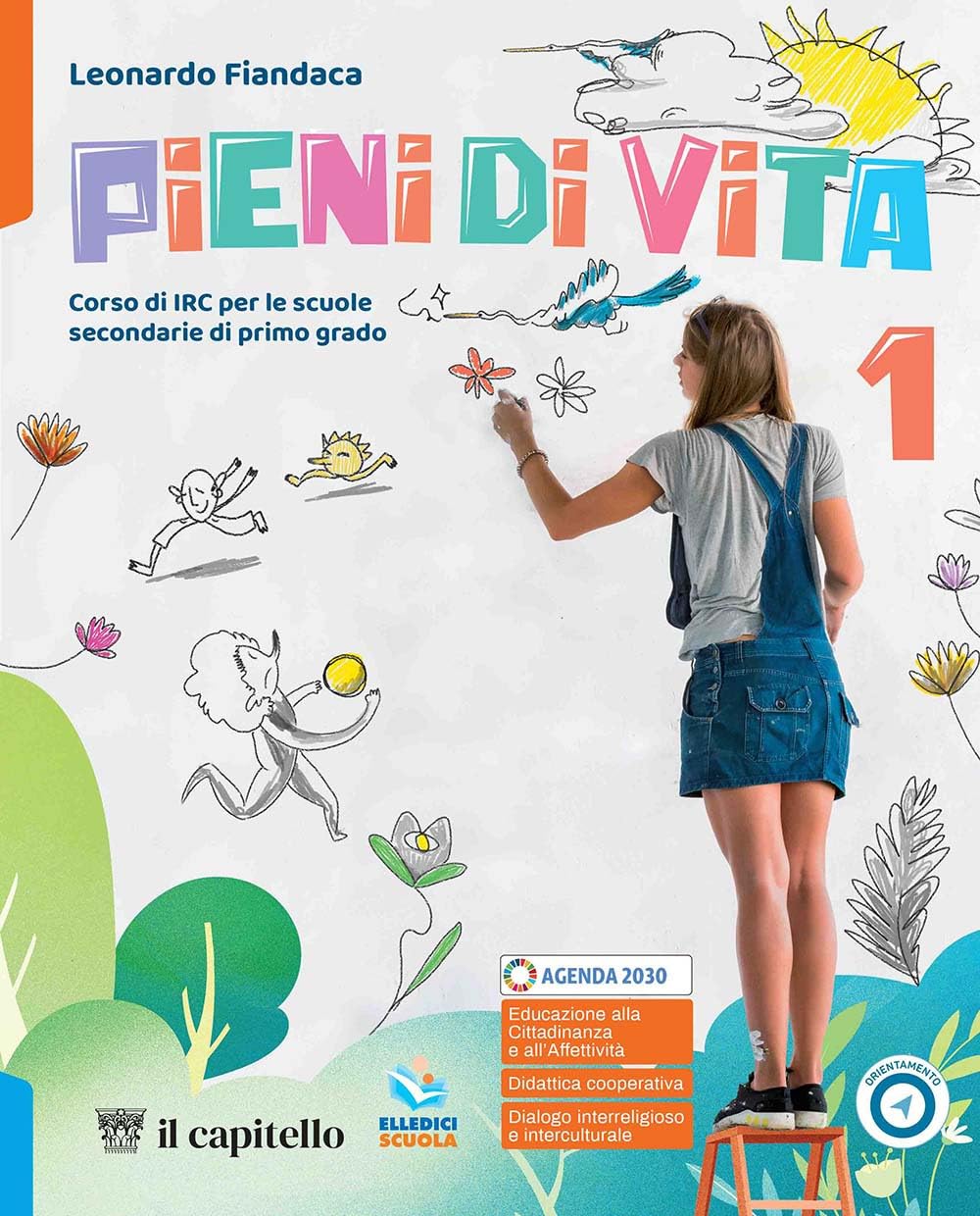 Pieni di vita. Corso di IRC con nulla osta CEI. Per la Scuola media. Con e-book. Con espansione online (Vol. 1) book