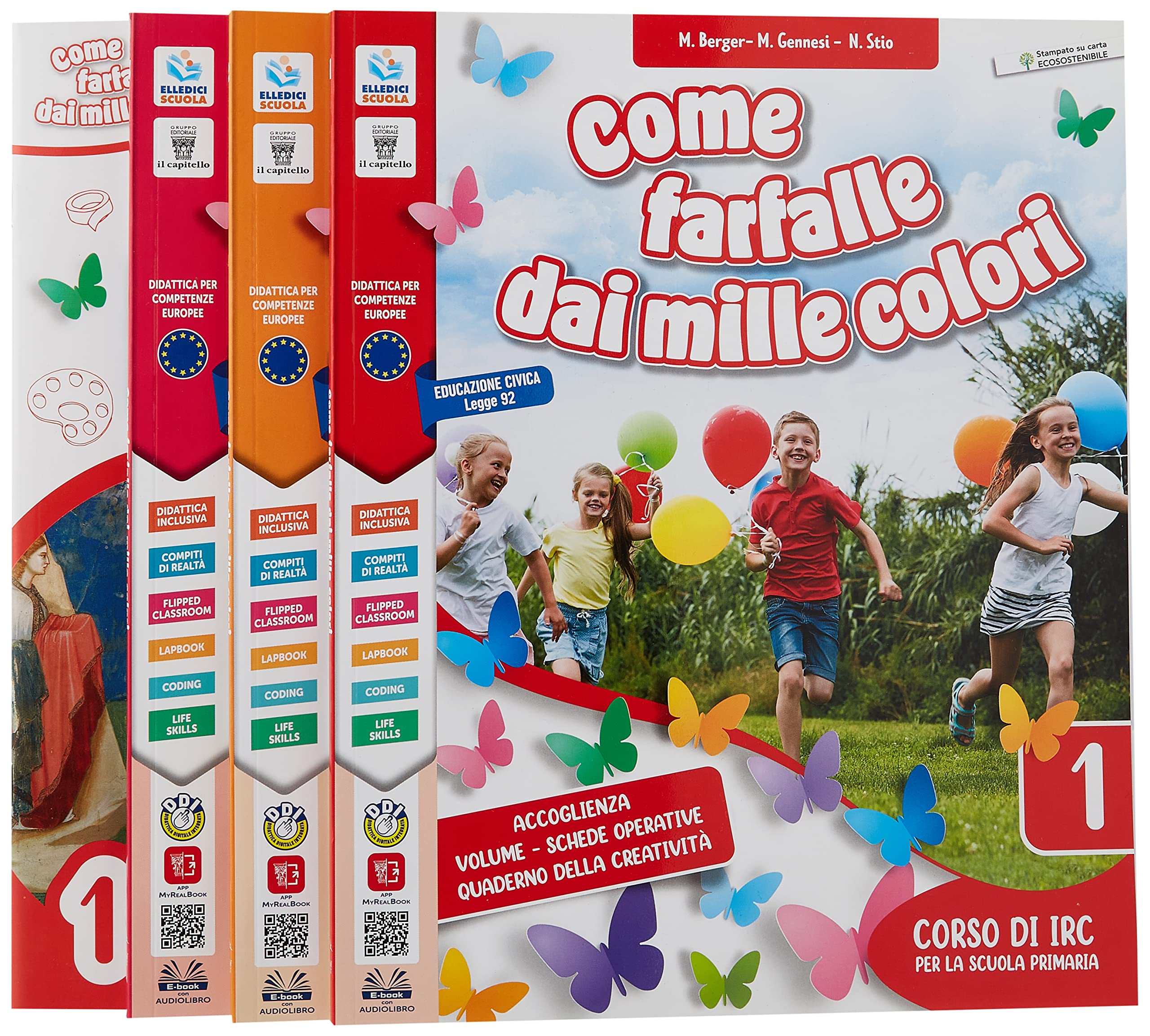 Come farfalle dai mille colori. Per la Scuola elementare. Con e-book. Con espansione online (Vol. 1-2-3) book