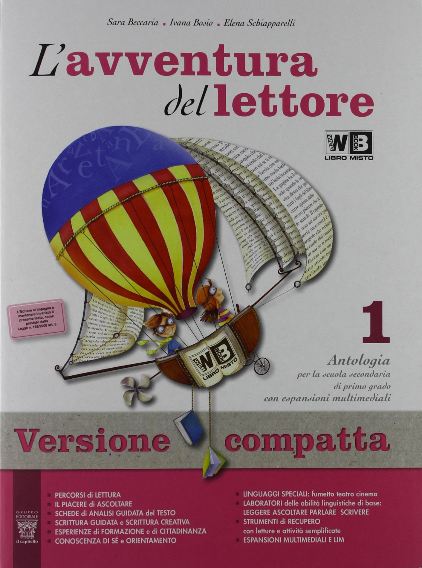 L'avventura del lettore. Con mito ed epica-Prove INVALSI. Ediz. compatta. Per la Scuola media. Con espansione online (Vol. 1) Study Guides