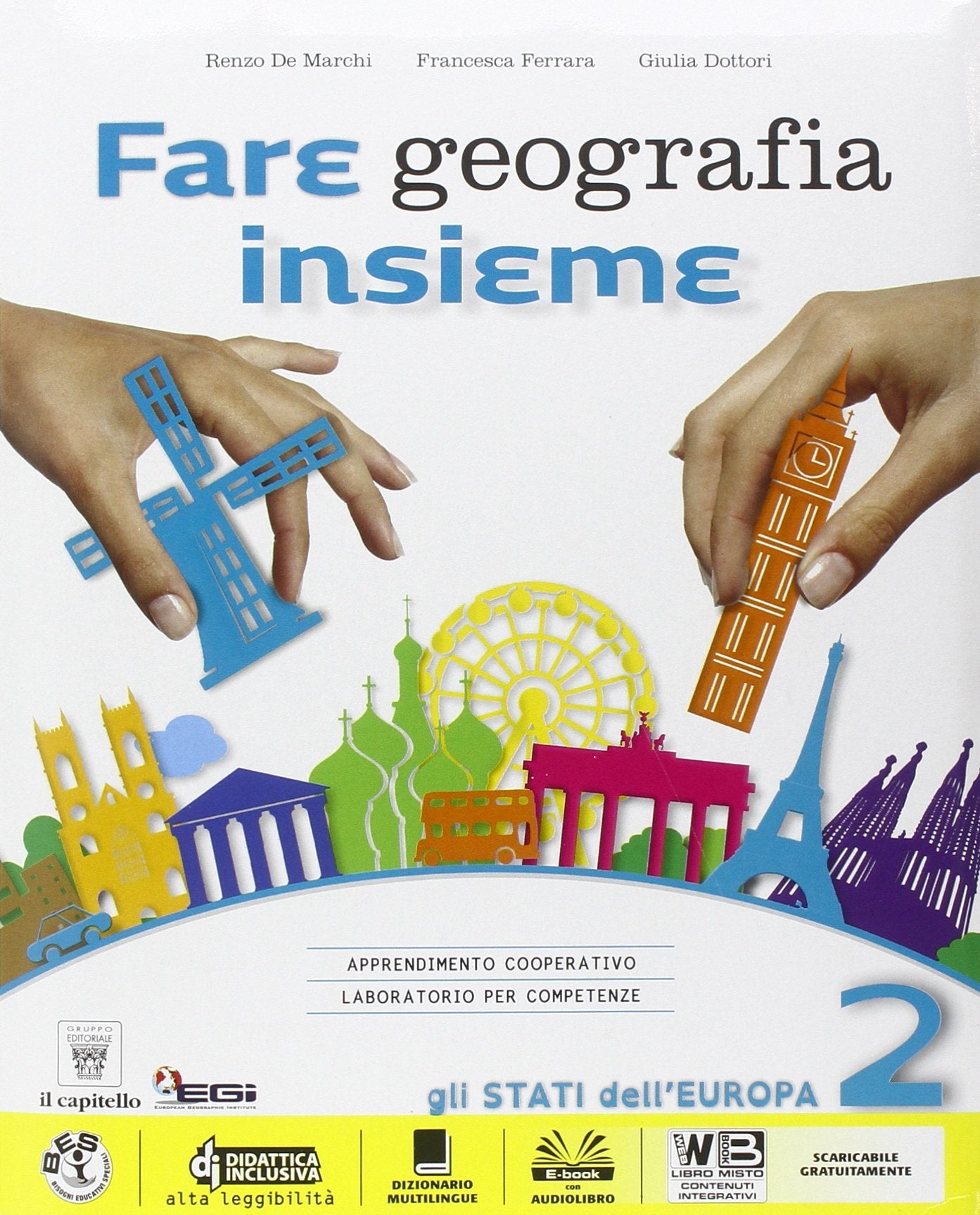 Fare geografia insieme. Per la Scuola media. Con e-book. Con espansione online (Vol. 2) book