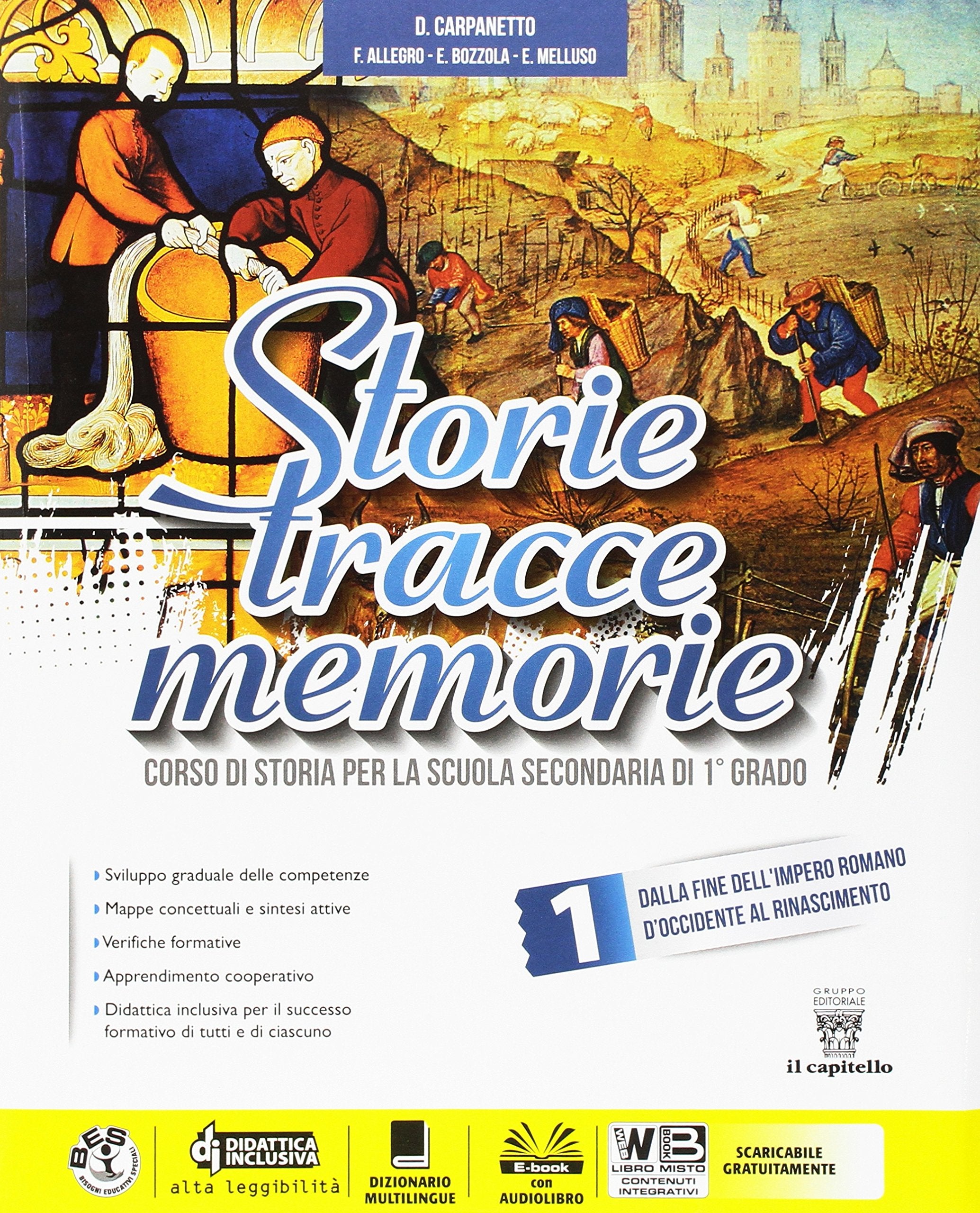 Storie tracce memorie. Con Competenze. Per la Scuola media. Con DVD-ROM. Con e-book. Con espansione online (Vol. 1) book