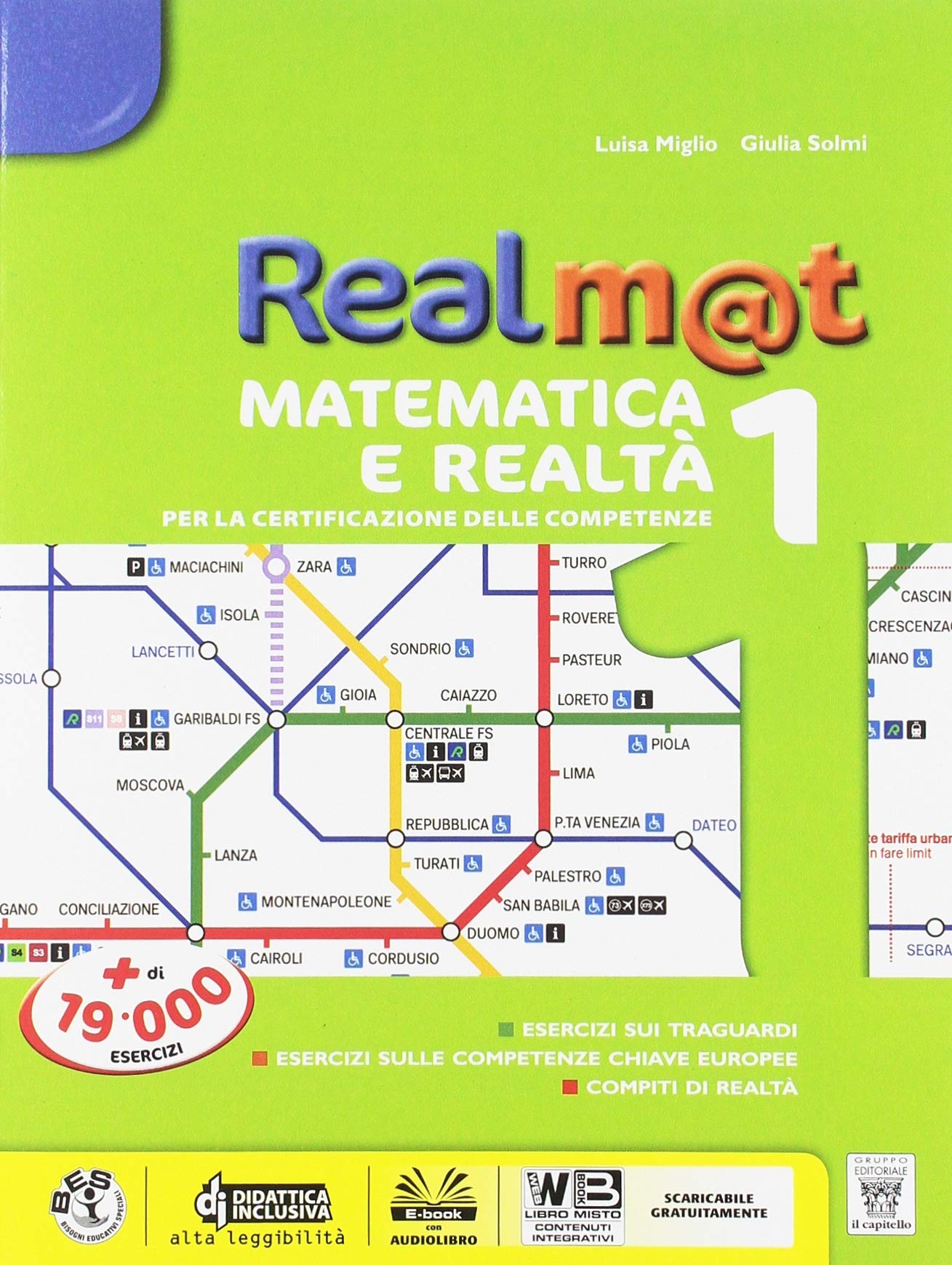 Realm@t. Aritmetica, geometria, matematica. Con tavole. Per la Scuola media. Con ebook. Con espansione online (Vol. 1) book