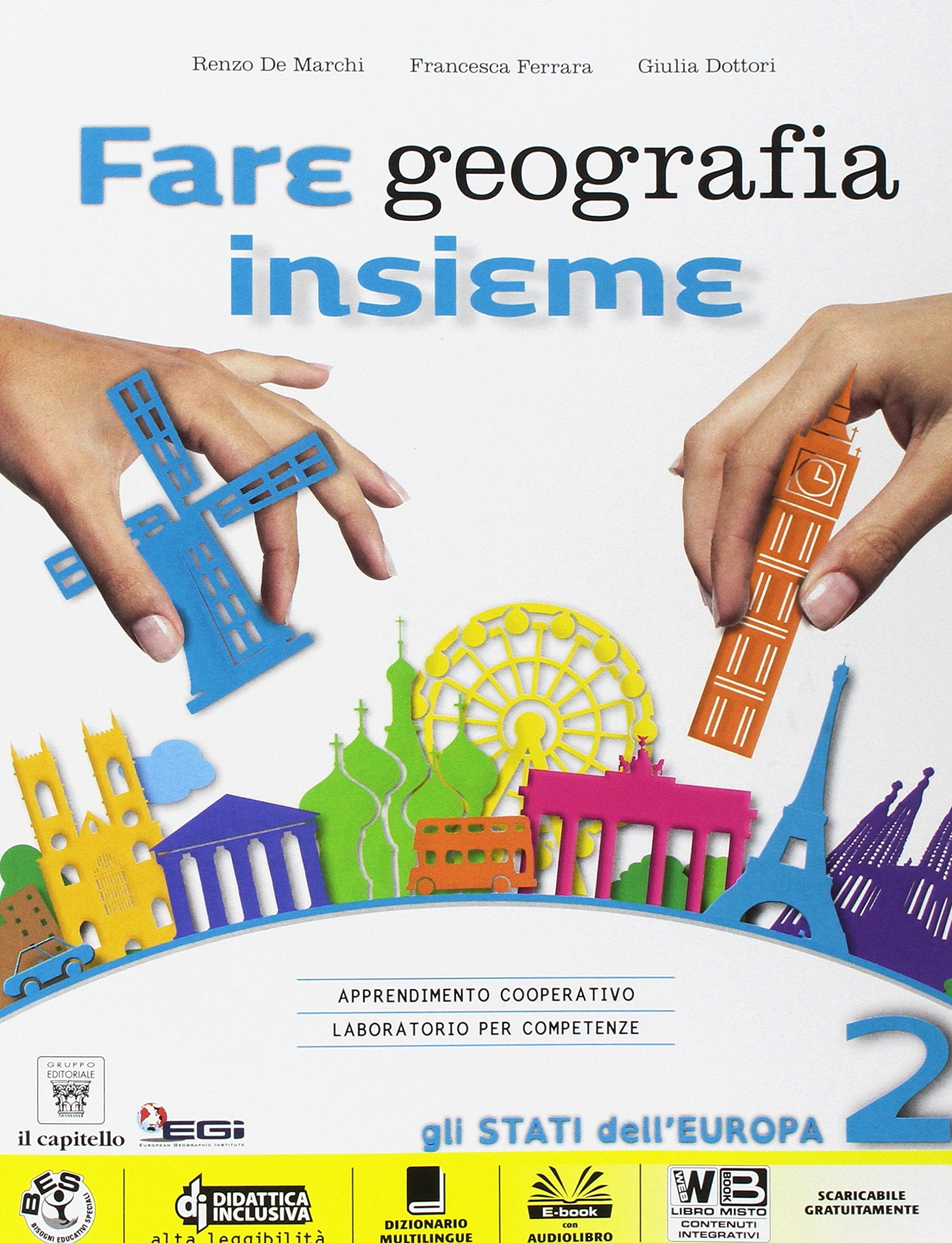 Fare geografia insieme. Plus. Atlante. Per la Scuola media. Con e-book. Con espansione online (Vol. 2) book