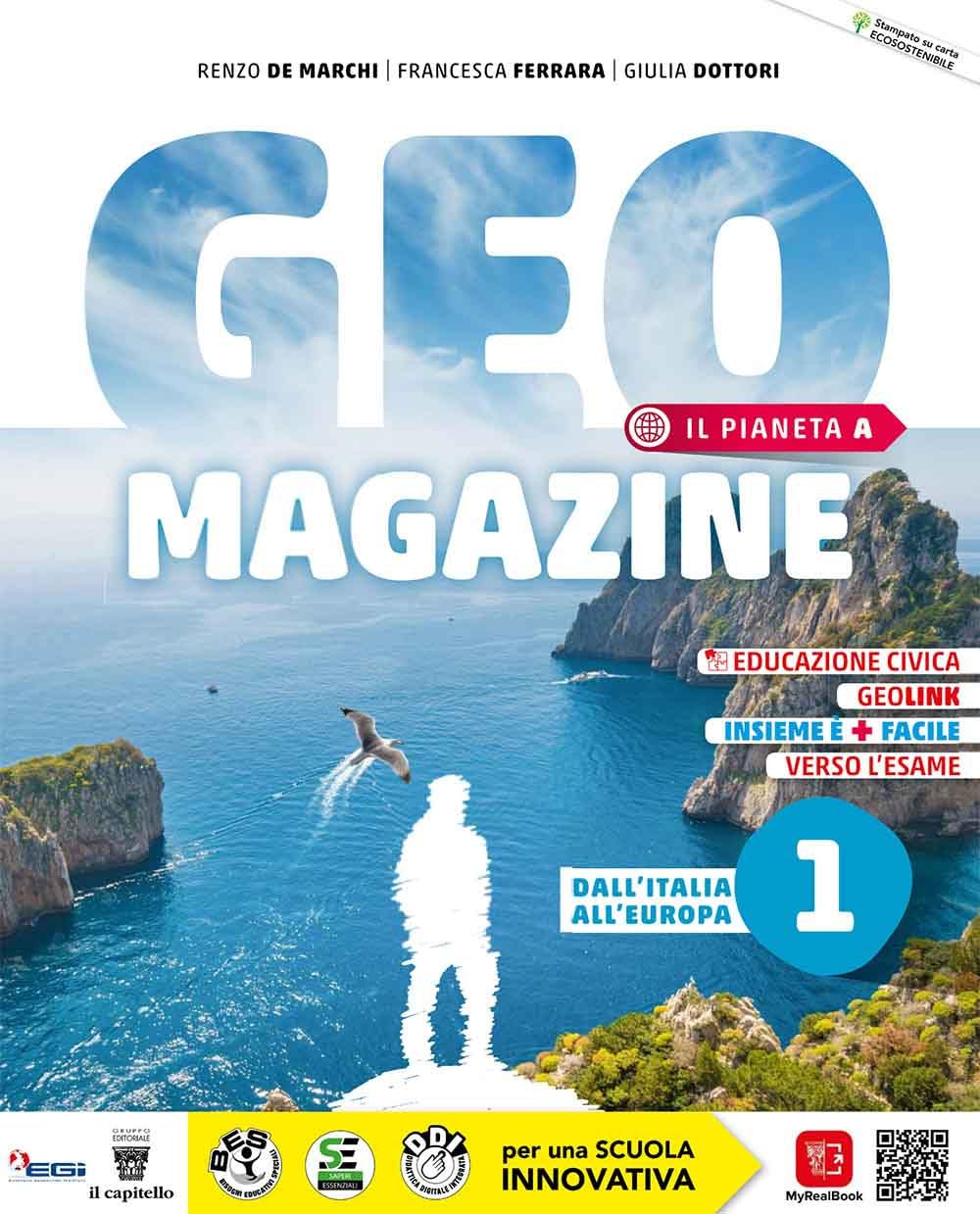 Geomagazine. Con Regioni. Per la Scuola media. Con e-book. Con espansione online. L’Italia e l’Europa (Vol. 1) Study Guides