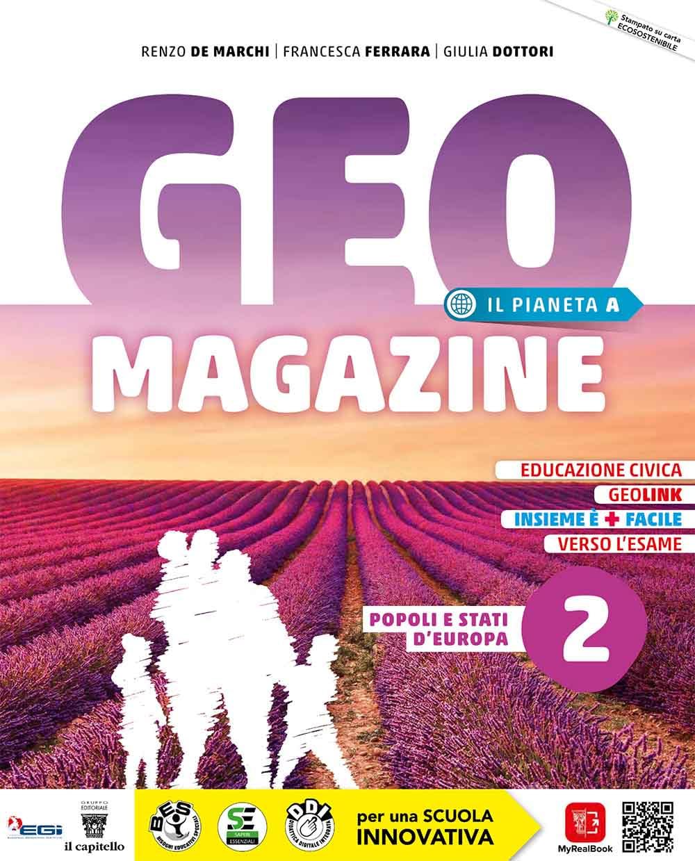 Geomagazine. Con Rivista e Atlante. Per la Scuola media. Con e-book. Con espansione online. Gli Stati d’Europa (Vol. 2) book