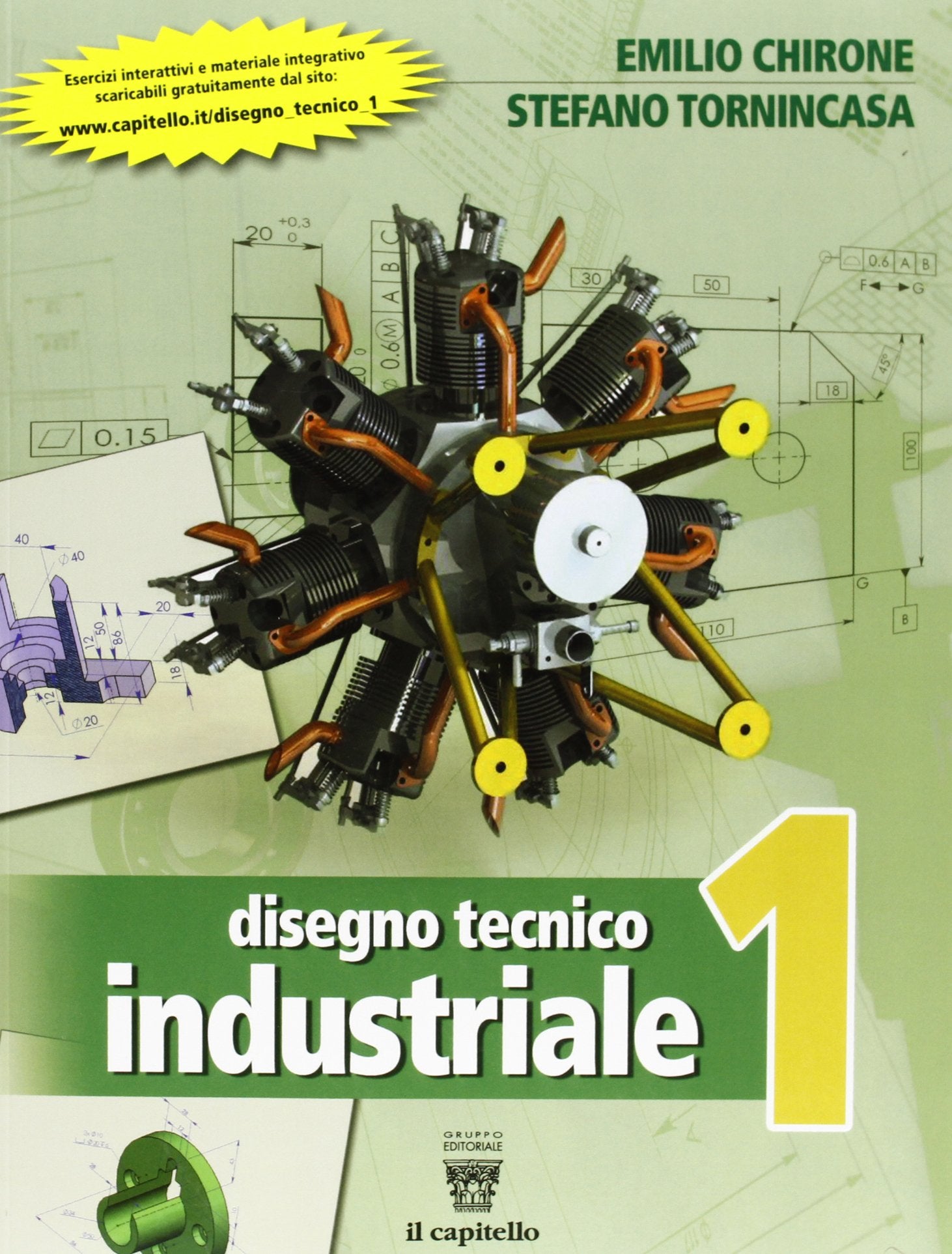 Disegno tecnico industriale. Per le Scuole superiori. Con e-book. Con espansione online (Vol. 1) Professional & Reference Books