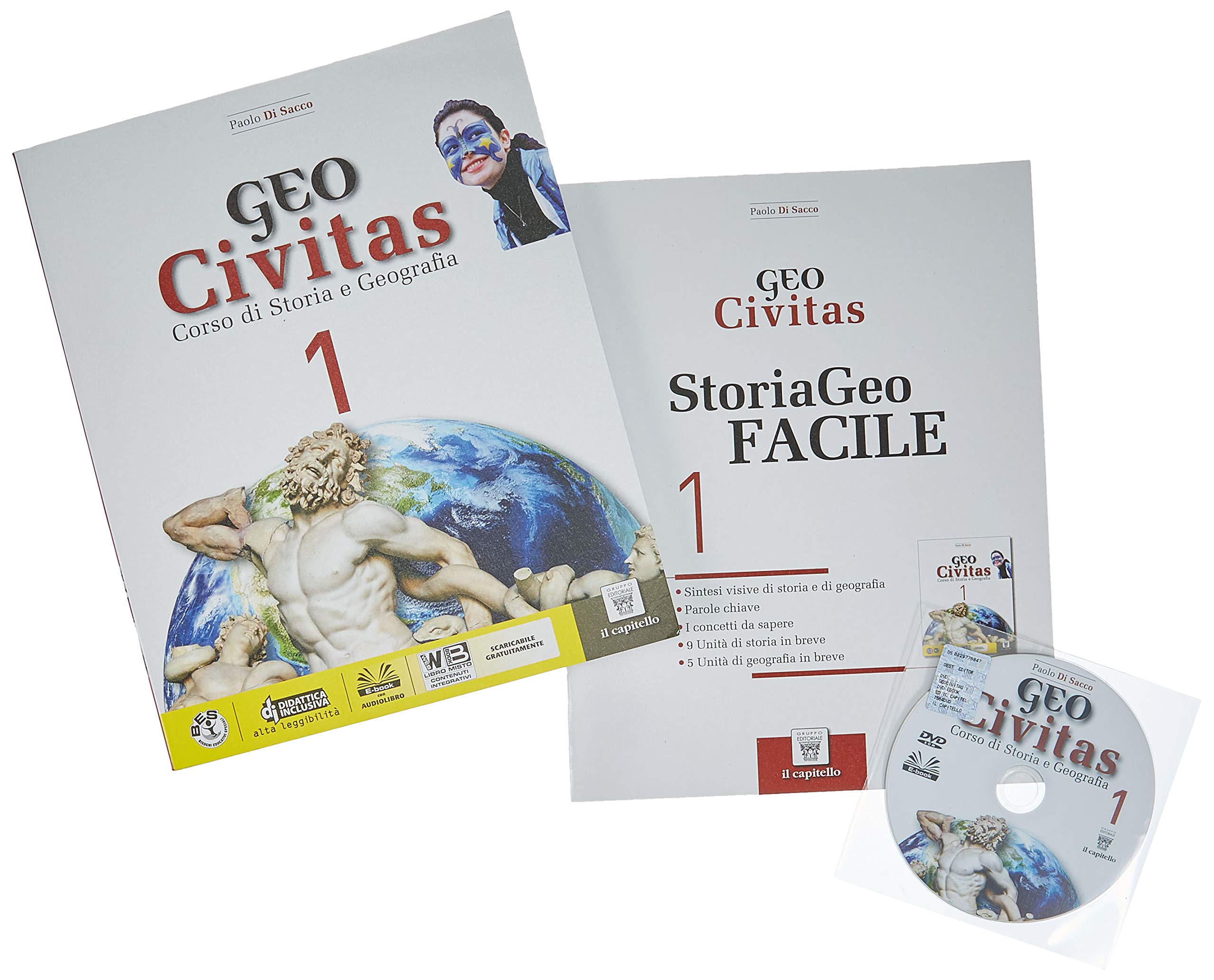 Geocivitas. Con Storiageo facile. Per il biennio delle Scuole superiori. Con ebook. Con espansione online (Vol. 1) book