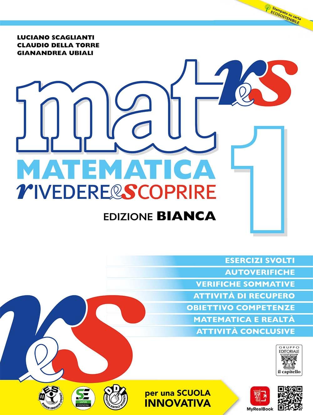 Mat res. Matematica rivedere e scoprire. Ediz. bianca. Per gli Ist. tecnici e professionali. Con e-book. Con espansione online (Vol. 1) book